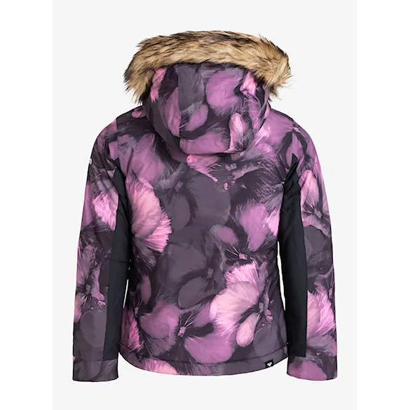 Snowboard Jacket Roxy Jet Ski Girl true black pansy pansy rg 2024 - 13