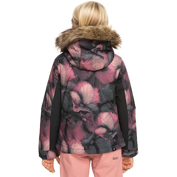 Bunda na snowboard Roxy Jet Ski Girl true black pansy pansy rg 2024 - 4