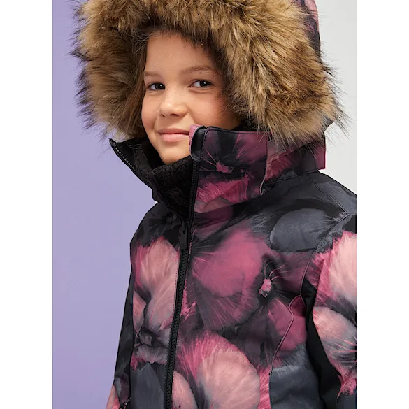 Snowboard Jacket Roxy Jet Ski Girl true black pansy pansy rg 2024 - 5