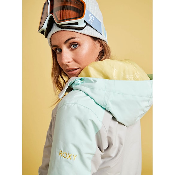 Bunda na snowboard Roxy Ravine Hoodie grey violet 2023 - 14