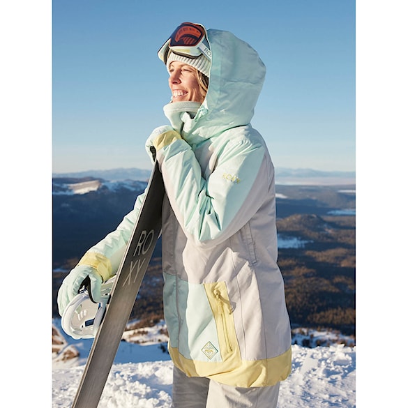 Bunda na snowboard Roxy Ravine Hoodie grey violet 2023 - 17