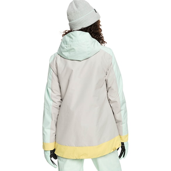 Bunda na snowboard Roxy Ravine Hoodie grey violet 2023 - 3