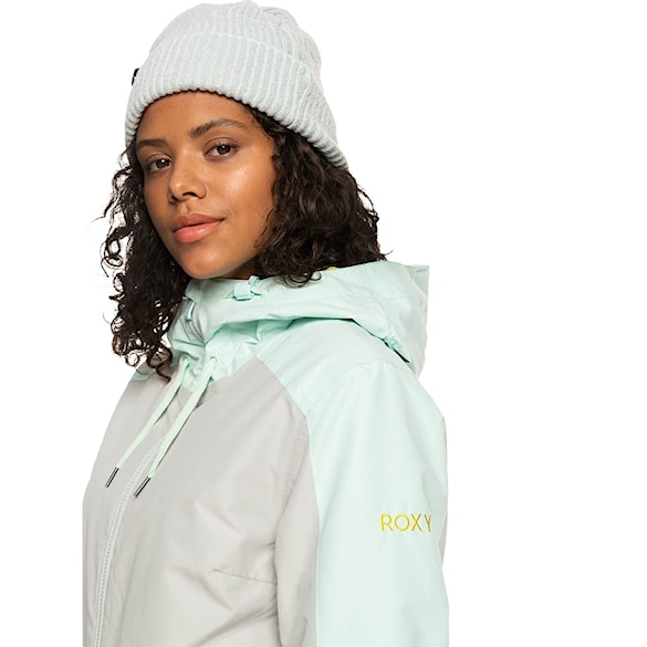 Bunda na snowboard Roxy Ravine Hoodie grey violet 2023 - 4