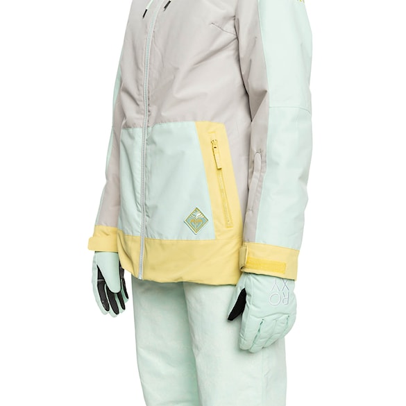 Bunda na snowboard Roxy Ravine Hoodie grey violet 2023 - 5