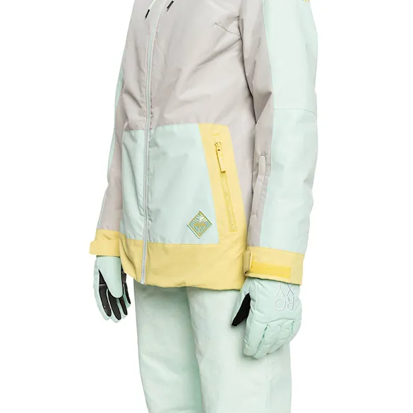 Bunda na snowboard Roxy Ravine Hoodie grey violet 2023 - 5