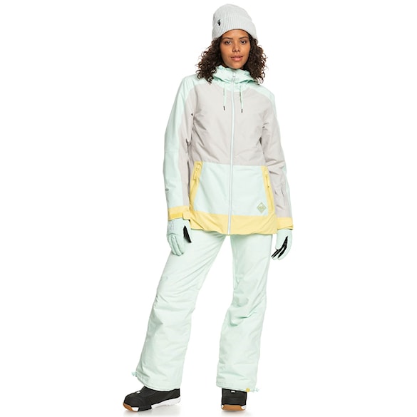 Bunda na snowboard Roxy Ravine Hoodie grey violet 2023 - 9