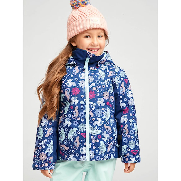 Snowboard Jacket Roxy Snowy Tale medieval blue neo 2023 - 11