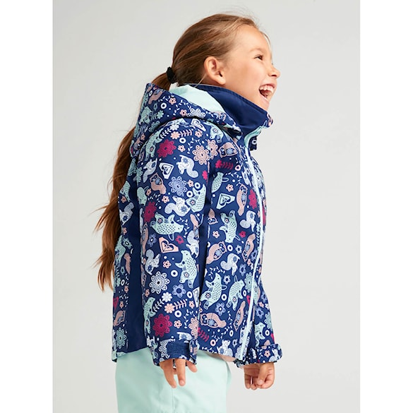 Snowboard Jacket Roxy Snowy Tale medieval blue neo 2023 - 12