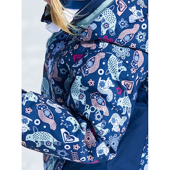 Snowboard Jacket Roxy Snowy Tale medieval blue neo 2023 - 9