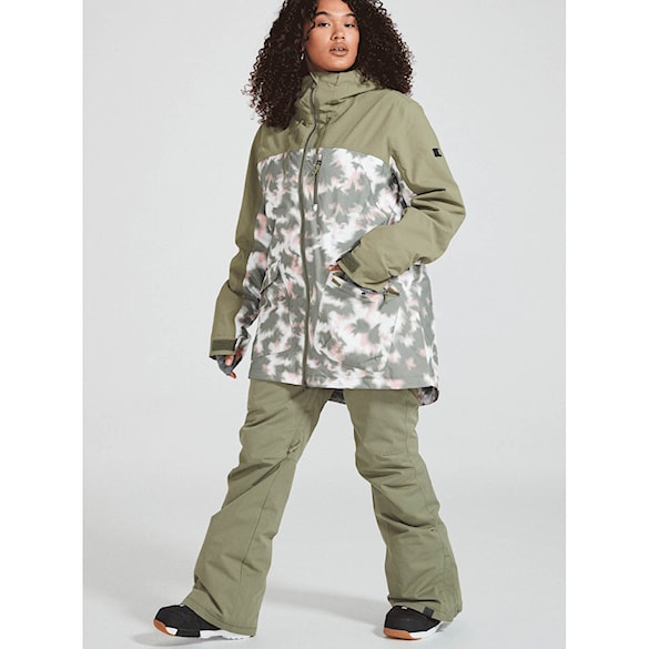 Kurtka snowboardowa Roxy Stated deep lichen green nimal 2023 - 14