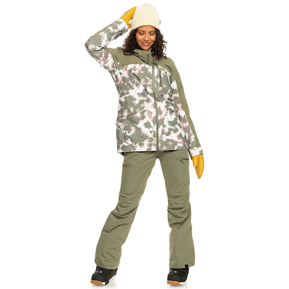 Kurtka snowboardowa Roxy Stated deep lichen green nimal 2023 - 4