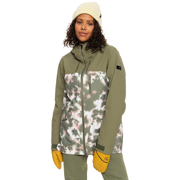 Kurtka snowboardowa Roxy Stated deep lichen green nimal 2023 - 1