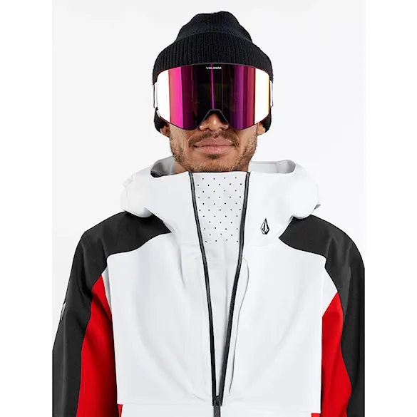 Bunda na snowboard Volcom Brighton Pullover red 2024 - 3