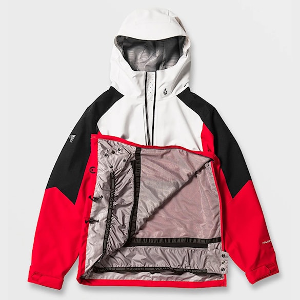Snowboard Jacket Volcom Brighton Pullover red 2024 - 4