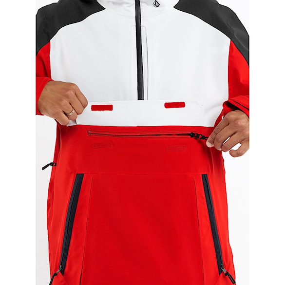 Snowboard Jacket Volcom Brighton Pullover red 2024 - 9