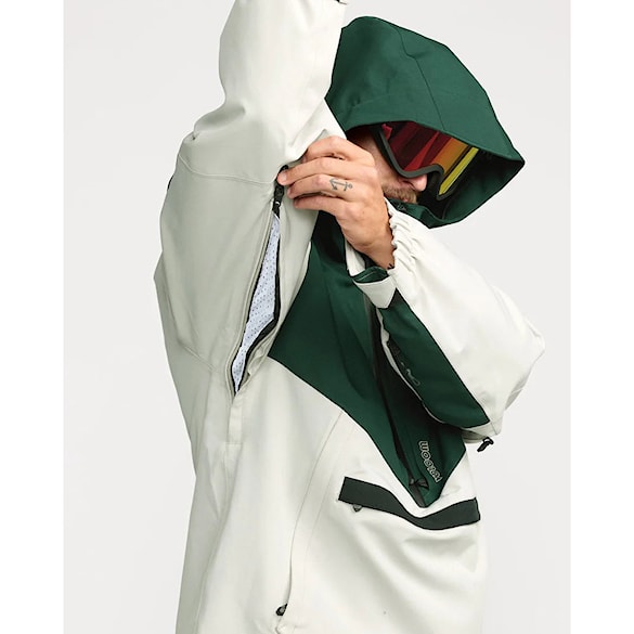 Snowboard Jacket Volcom Brighton Pullover stone 2026 - 10