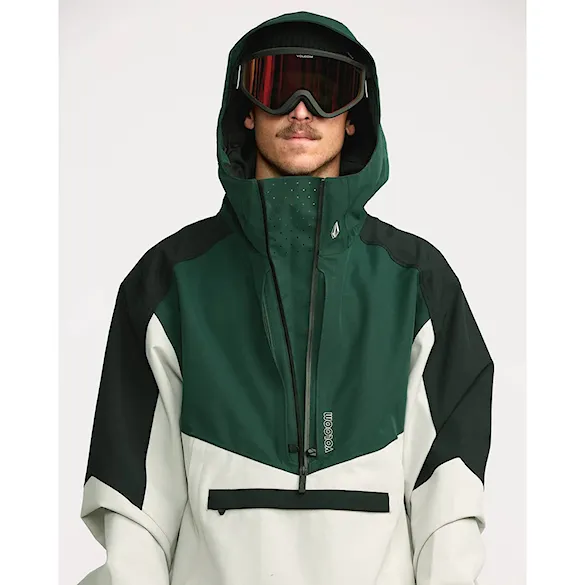 Kurtka snowboardowa Volcom Brighton Pullover stone 2026 - 12