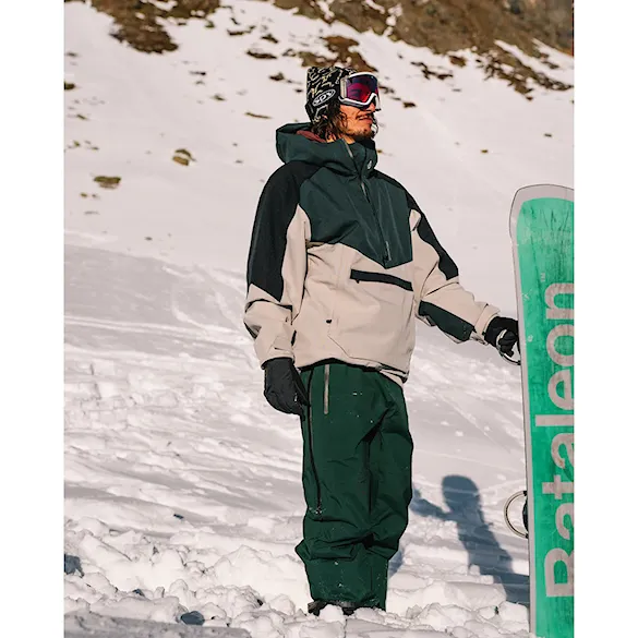 Kurtka snowboardowa Volcom Brighton Pullover stone 2026 - 4