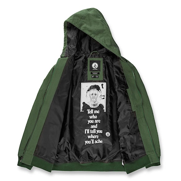 Snowboard Jacket Volcom Dustbox military 2023 - 6