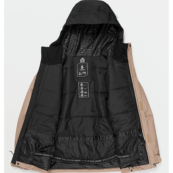 Snowboard Jacket Volcom Kids Stone.91 Ins Jacket chestnut brown 2025 - 2