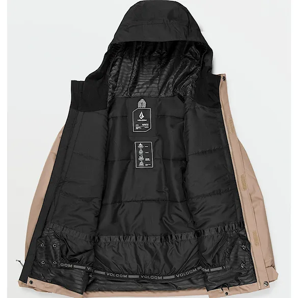 Snowboard Jacket Volcom Kids Stone.91 Ins Jacket chestnut brown 2025 - 2