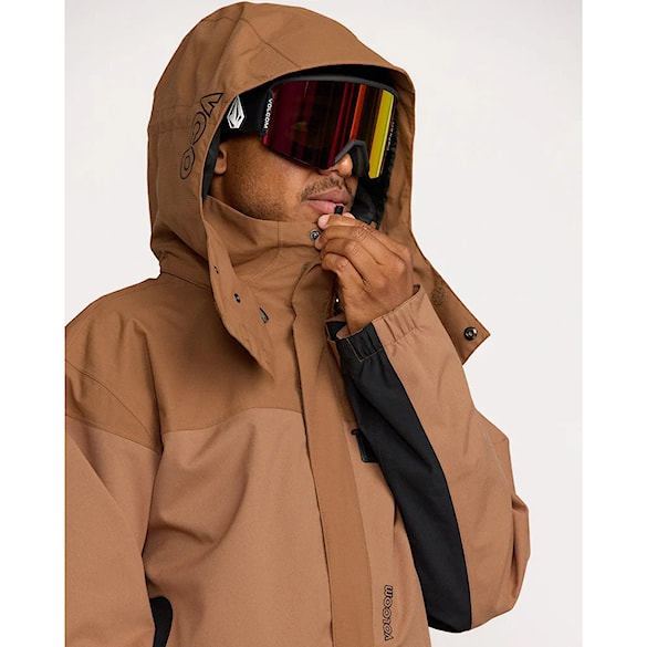 Kurtka snowboardowa Volcom Kleveland Jacket terra brown 2026 - 11