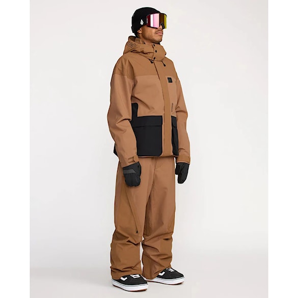 Kurtka snowboardowa Volcom Kleveland Jacket terra brown 2026 - 4