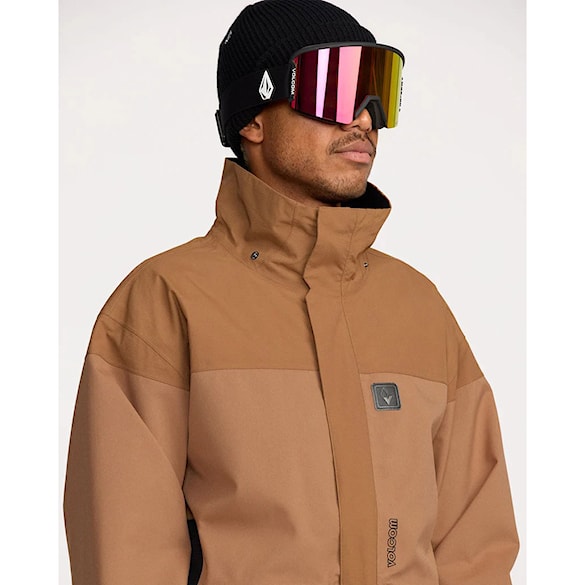 Kurtka snowboardowa Volcom Kleveland Jacket terra brown 2026 - 7