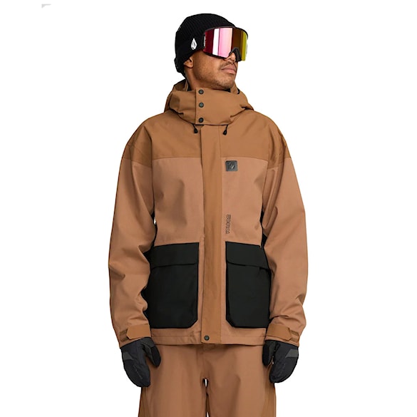 Kurtka snowboardowa Volcom Kleveland Jacket terra brown 2026 - 1