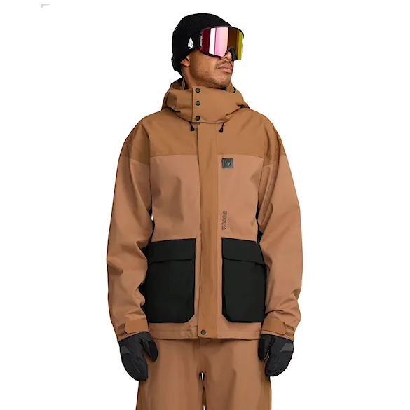 Snowboard Jacket Volcom Kleveland Jacket terra brown 2026 - 1