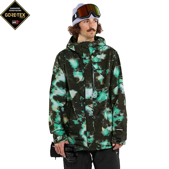 Bunda na snowboard Volcom L Ins Gore-Tex spritz black 2024 - 1