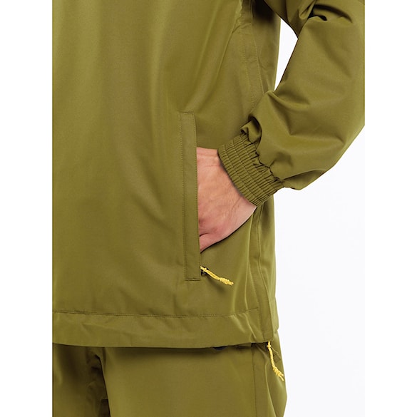 Bunda na snowboard Volcom Longo Pullover moss 2024 - 5