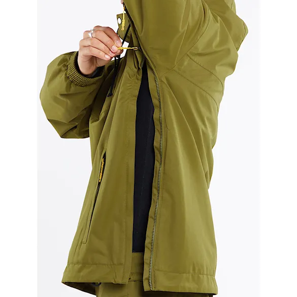 Bunda na snowboard Volcom Longo Pullover moss 2024 - 6