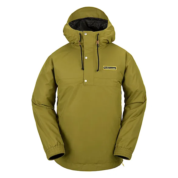 Bunda na snowboard Volcom Longo Pullover moss 2024 - 1