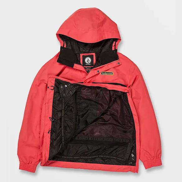 Kurtka snowboardowa Volcom Longo Pullover orange 2024 - 3