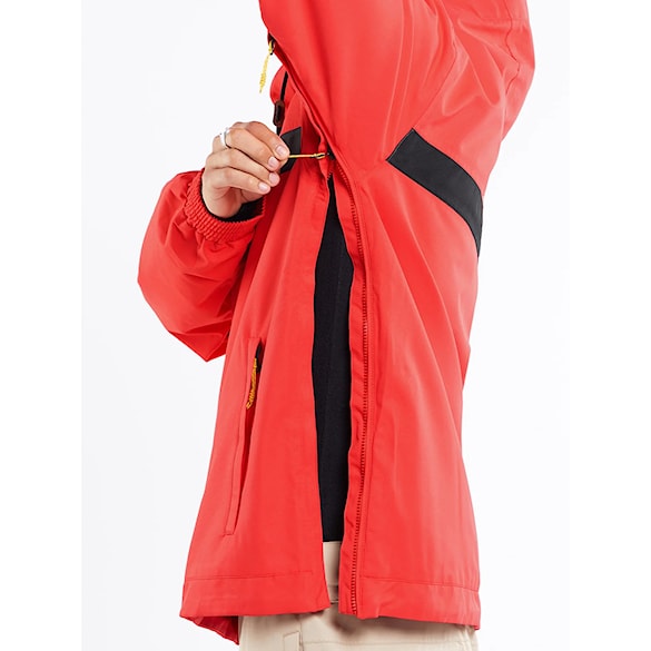Snowboard Jacket Volcom Longo Pullover orange 2024 - 6