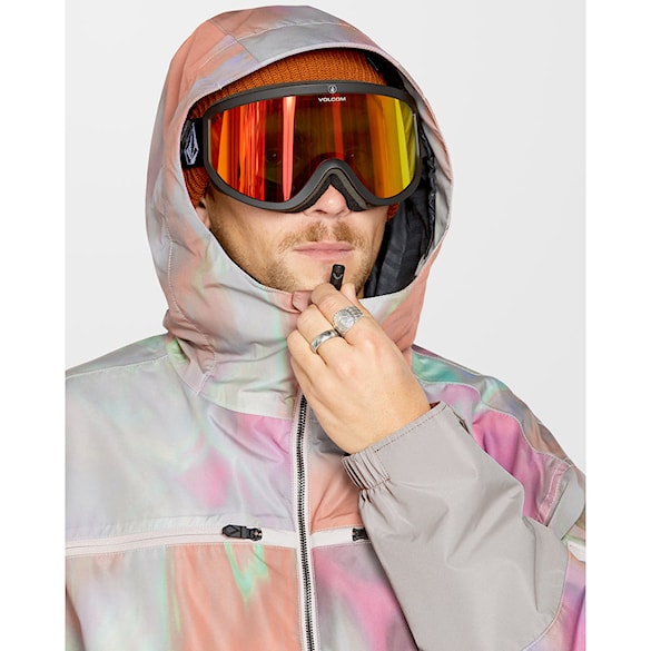 Kurtka snowboardowa Volcom Nightbreaker 20K Jacket grey 2025 - 2
