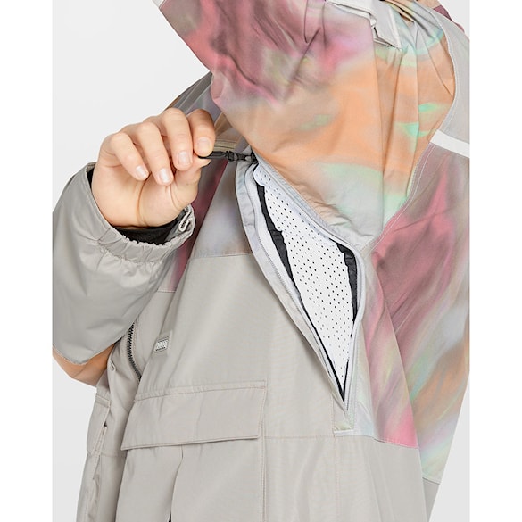 Kurtka snowboardowa Volcom Nightbreaker 20K Jacket grey 2025 - 3
