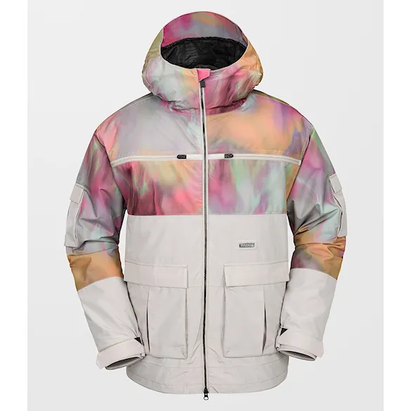 Bunda na snowboard Volcom Nightbreaker 20K Jacket grey 2025 - 5