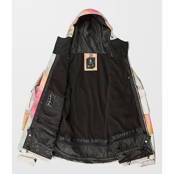 Kurtka snowboardowa Volcom Nightbreaker 20K Jacket grey 2025 - 7