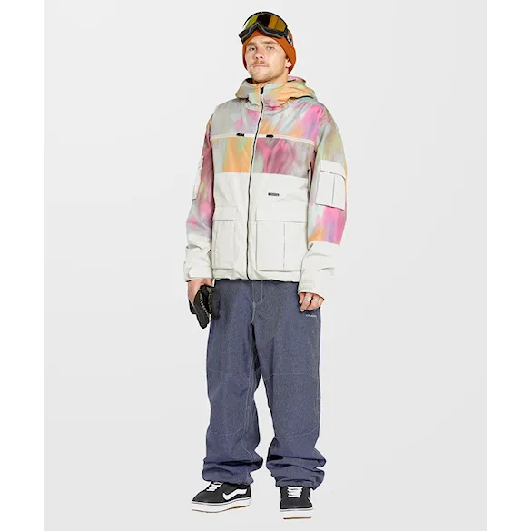 Bunda na snowboard Volcom Nightbreaker 20K Jacket grey 2025 - 8