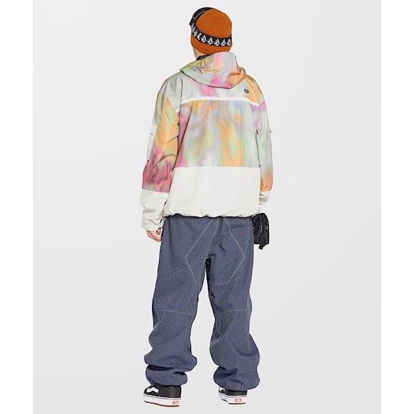 Kurtka snowboardowa Volcom Nightbreaker 20K Jacket grey 2025 - 9