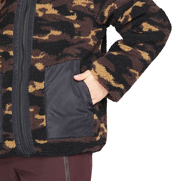 Technická mikina Volcom Reversible Polar dusk camo 2023 - 10