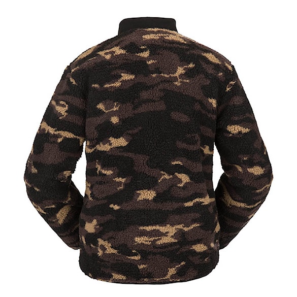 Technická mikina Volcom Reversible Polar dusk camo 2023 - 2
