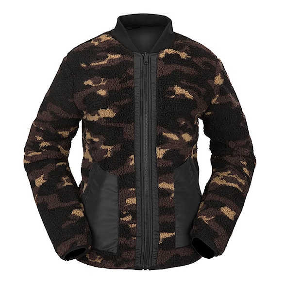 Technická mikina Volcom Reversible Polar dusk camo 2023 - 3