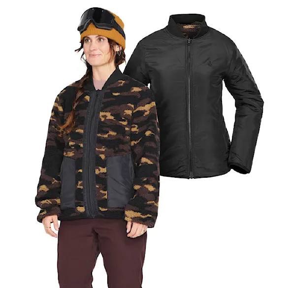 Technical Hoodie Volcom Reversible Polar dusk camo 2023 - 1