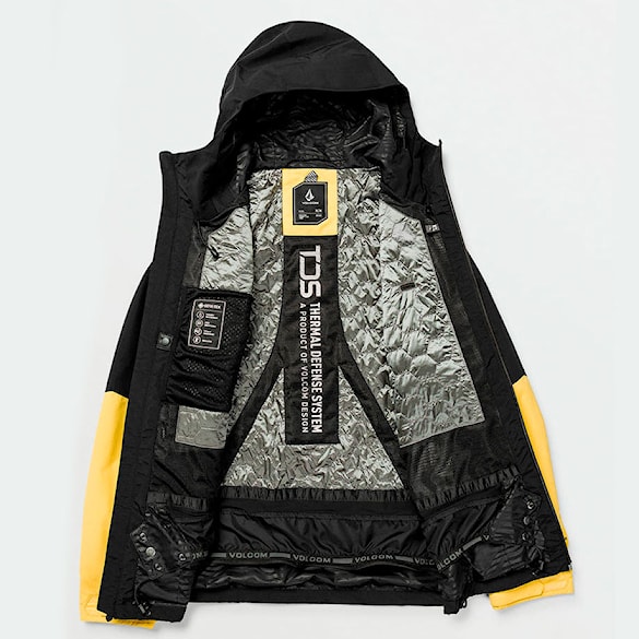 Snowboard Jacket Volcom TDS 2L Gore-Tex Jacket dark yellow 2025 - 11