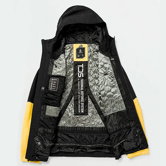 Bunda na snowboard Volcom TDS 2L Gore-Tex Jacket dark yellow 2025 - 11