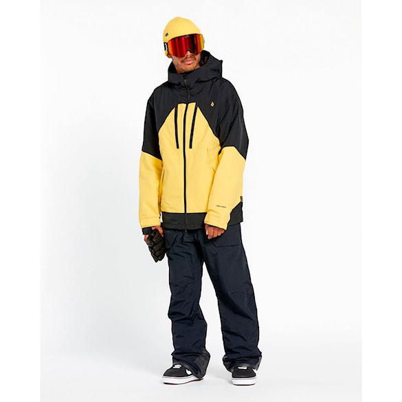 Snowboard Jacket Volcom TDS 2L Gore-Tex Jacket dark yellow 2025 - 3
