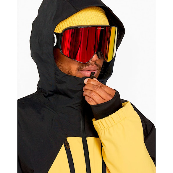 Snowboard Jacket Volcom TDS 2L Gore-Tex Jacket dark yellow 2025 - 5